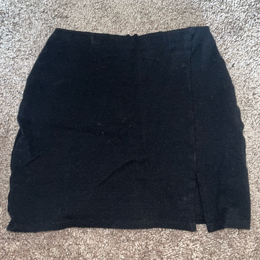 Shinestar Black Mini Skirt - Picture 1 of 3